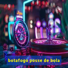 botafogo posse de bola